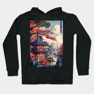 Tardis in Japan Hoodie